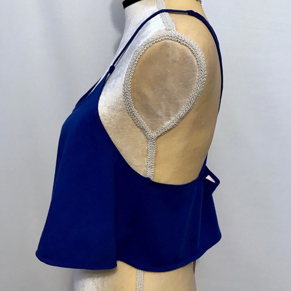 Victoria's Secret NWT Blue Crop Tank Top Women Various - Picture 4 of 10